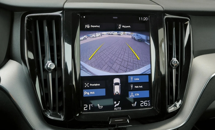 Volvo XC 60 cena 124900 przebieg: 169425, rok produkcji 2019 z Czerniejewo małe 742
